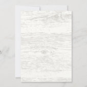 Schattige Oerwoud Safari Dieren Baby Douche Uitnod Kaart (Achterkant)