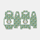 Schattige Oerwoud Safari Lion Tijger Olifant Verja Bedankdoosjes (Uitgevouwen)