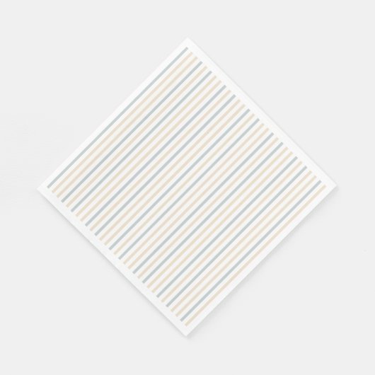 Schattige Oh Boy Puppy Blauw Baby shower Servet (Hoek)