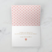 Schattige oh wat een leuke kerstfoto feestdagen kaart (Binnen)