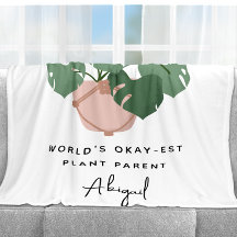 Schattige Oke Plant Ouder Gepersonaliseerd