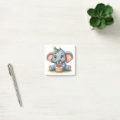 Schattige Olifant 11e Verjaardag Post-it® Notes (Kantoor)