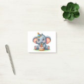 Schattige Olifant 11e Verjaardag Post-it® Notes (Kantoor)