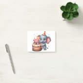 Schattige Olifant 12e Verjaardag Post-it® Notes (Kantoor)