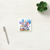 Schattige Olifant 15e Verjaardag Post-it® Notes (Kantoor)