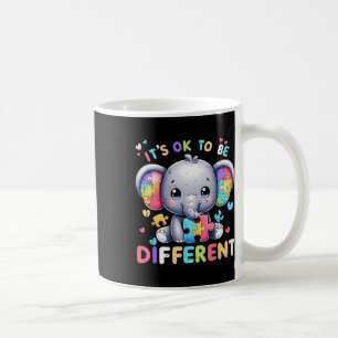 Schattige olifant autisme bewustzijn Het is OK om Koffiemok