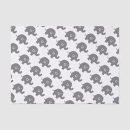 Schattige Olifant Baby shower Gift Tissue Papier