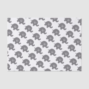 Schattige Olifant Baby shower Gift Tissue Papier