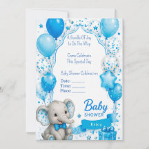 Schattige Olifant Baby Shower 🐘