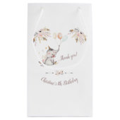 Schattige Olifant Boho Bloemstuk Aangepaste Jaar V Klein Cadeauzakje (Achterkant)