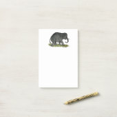 Schattige Olifant Cartoon, Schattigee Funny Zoo Vr Post-it® Notes (Op bureau)