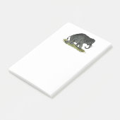 Schattige Olifant Cartoon, Schattigee Funny Zoo Vr Post-it® Notes (Schuin)