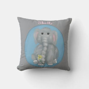 Schattige Olifant Kussen