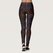 schattige olifant leggings (Achterkant)