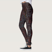 schattige olifant leggings (Links)