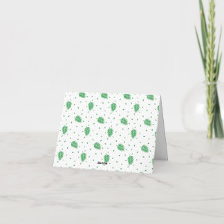 Schattige Olifant met Cadeau Bedankkaart