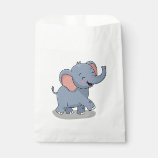 Schattige Olifant met Cadeau Bedankzakje