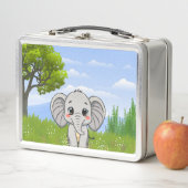 Schattige olifant voor schattig kind (In situ)