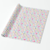 schattige olifanten cadeaupapier (Uitgerold)