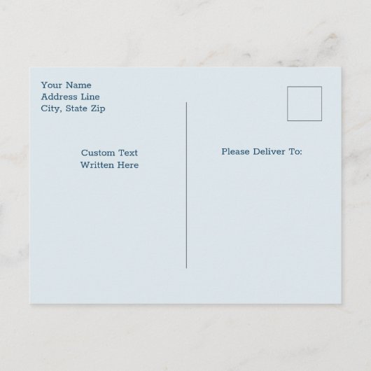 Schattige olifanten en harten Schattige Baby showe Uitnodiging Briefkaart (Achterkant)