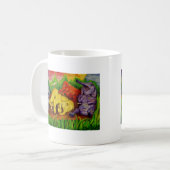 schattige olifanten koffiemok (Voorkant links)