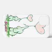 Schattige Olifanten Met Ballonnen -Persoonlijk Case-Mate iPhone Case (Achterkant (horizontaal))
