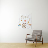 Schattige olifantenbaby wandkleed (In situ)