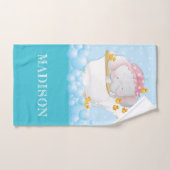 Schattige olifantenbubbelbad handdoek (Handdoek)