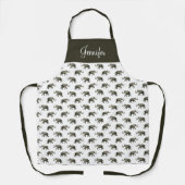 Schattige olifantenpatroon schort (Voorkant)