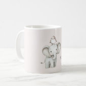 Schattige Olifantvogel   Koffiemok (Voorkant links)