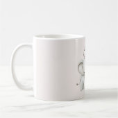Schattige Olifantvogel   Koffiemok (Links)