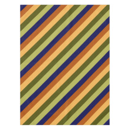 Schattige Olijfsalie Navy Stripes Klein Tafelkleed