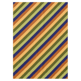 Schattige Olijfstadium Navy Stripes Medium Tafelkl Tafelkleed