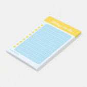 Schattige om te doen lijst school post-it® notes (Schuin)