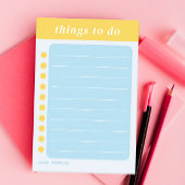 Schattige om te doen lijst school post-it® notes