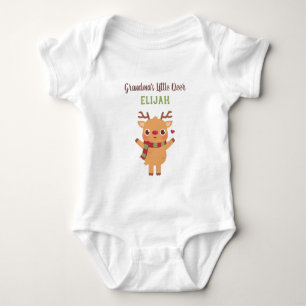 Schattige oma Klein hert, kleinkind baby Romper