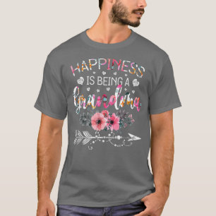 Schattige oma Moederdag Cadeaus Geluk is T-shirt