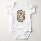 Schattige Oma's Little Bunny Baby Bodysuit (Voorkant)