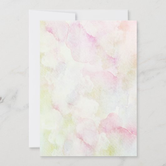 Schattige onder het Zee Baby shower bedankpas (Achterkant)