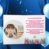 Schattige onder het Zee Bloemen Zee Schildpad Verj Kaart