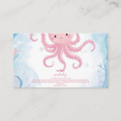 Schattige onder het Zee Boeken voor Baby Informatiekaartje (Voorkant)