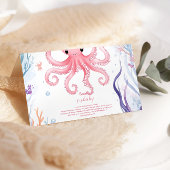 Schattige onder het Zee Boeken voor Baby Informatiekaartje