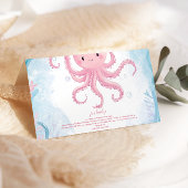 Schattige onder het Zee Boeken voor Baby Informatiekaartje