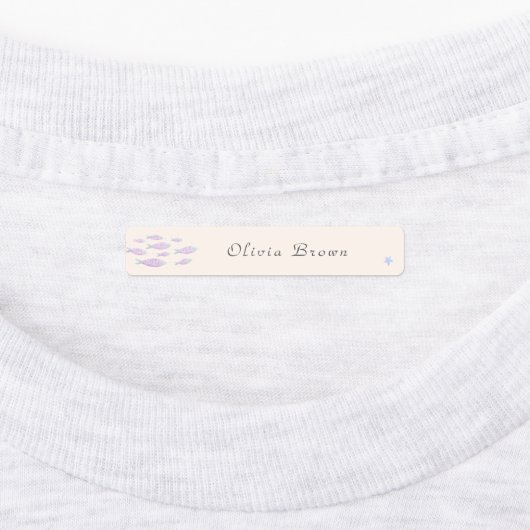 Schattige onder het zee Day Care School Naam Kledi Labels (Aangebracht)