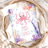 Schattige onder het Zee Diapper Raffle Informatiekaartje