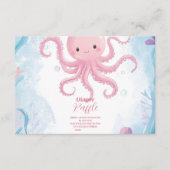 Schattige onder het Zee Diapper Raffle Informatiekaartje (Voorkant)