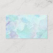 Schattige Onder het Zee Luier Raffle Ticket Informatiekaartje (Achterkant)