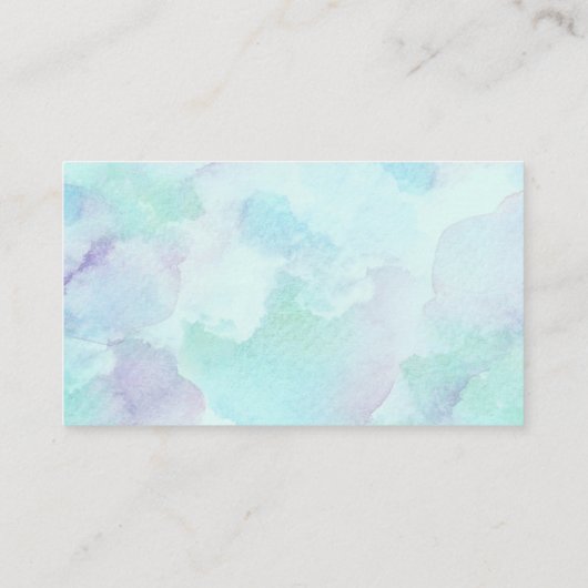 Schattige Onder het Zee Luier Raffle Ticket Informatiekaartje (Achterkant)