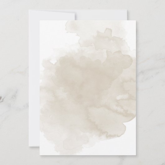 Schattige onder het Zee Luier Raffle Ticket Invita Kaart (Achterkant)