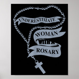 Schattige Onderschatting Van Een Vrouw Met Een Roz Poster